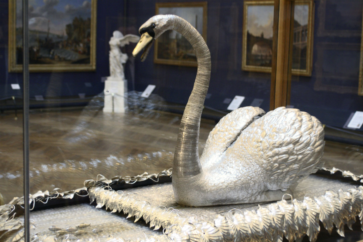 Silver Swan Bowes Museum